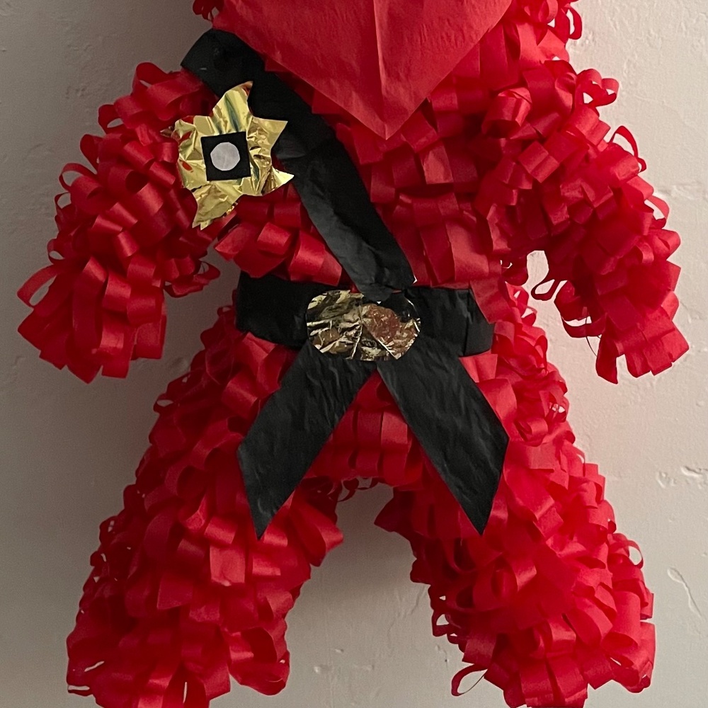Red Ninja Pinata - Picture 2 of 3